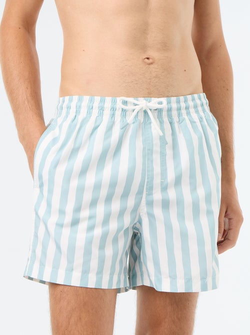 Short de bain à motif - Kiabi