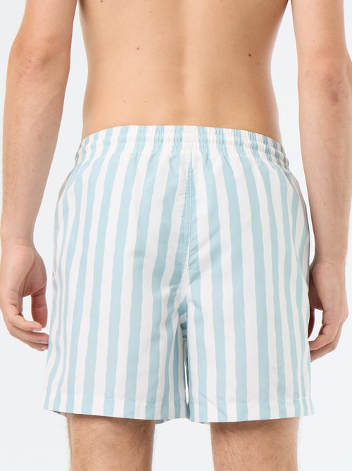 Short de bain à motif - Kiabi