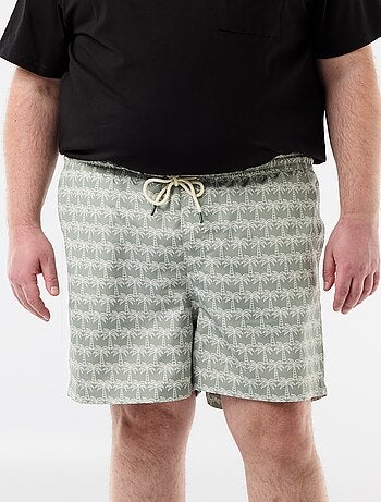 Short de bain à motif