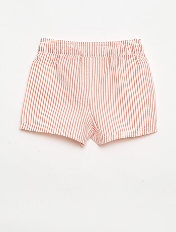 Short de bain à motif