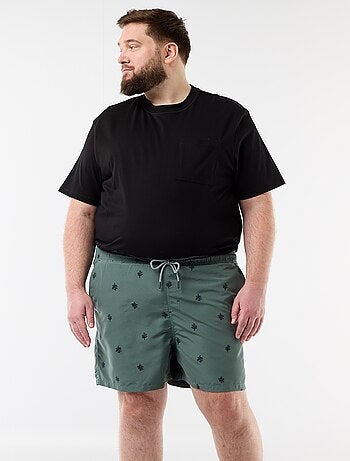 Short de bain à motif