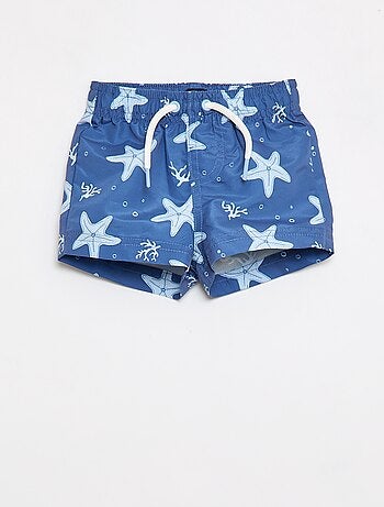 Short de bain à motifs