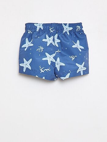 Short de bain à motifs