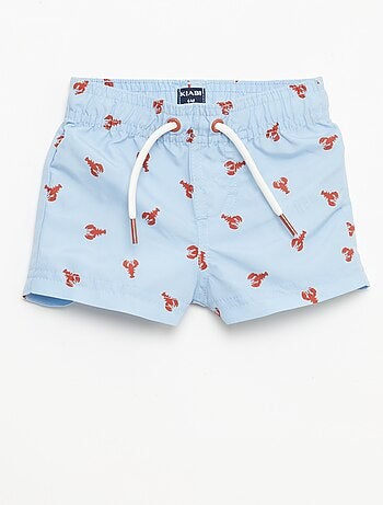Short de bain à motifs