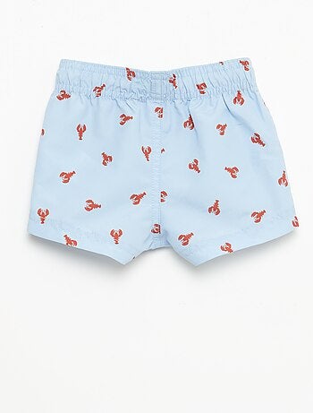 Short de bain à motifs