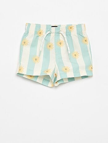 Short de bain à motifs