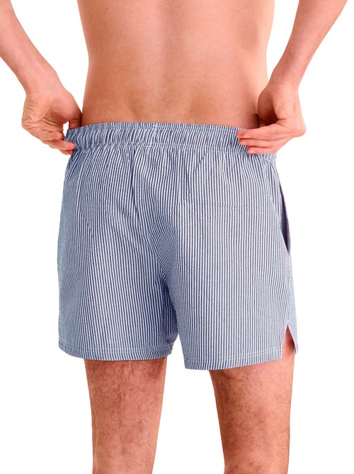 Short de bain à rayures men swimwear - Kiabi Short de bain à rayures men swimwear - Kiabi
