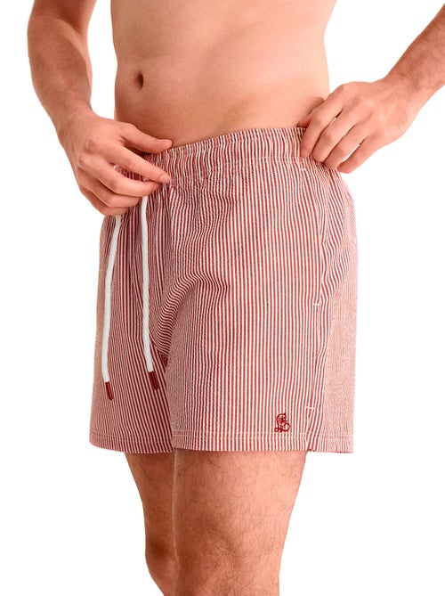 Short de bain à rayures men swimwear - Kiabi Short de bain à rayures men swimwear - Kiabi