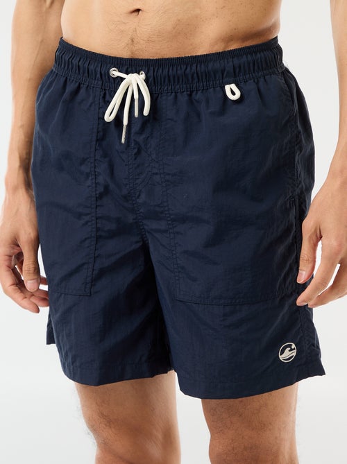 Short de bain avec grandes poches - Kiabi