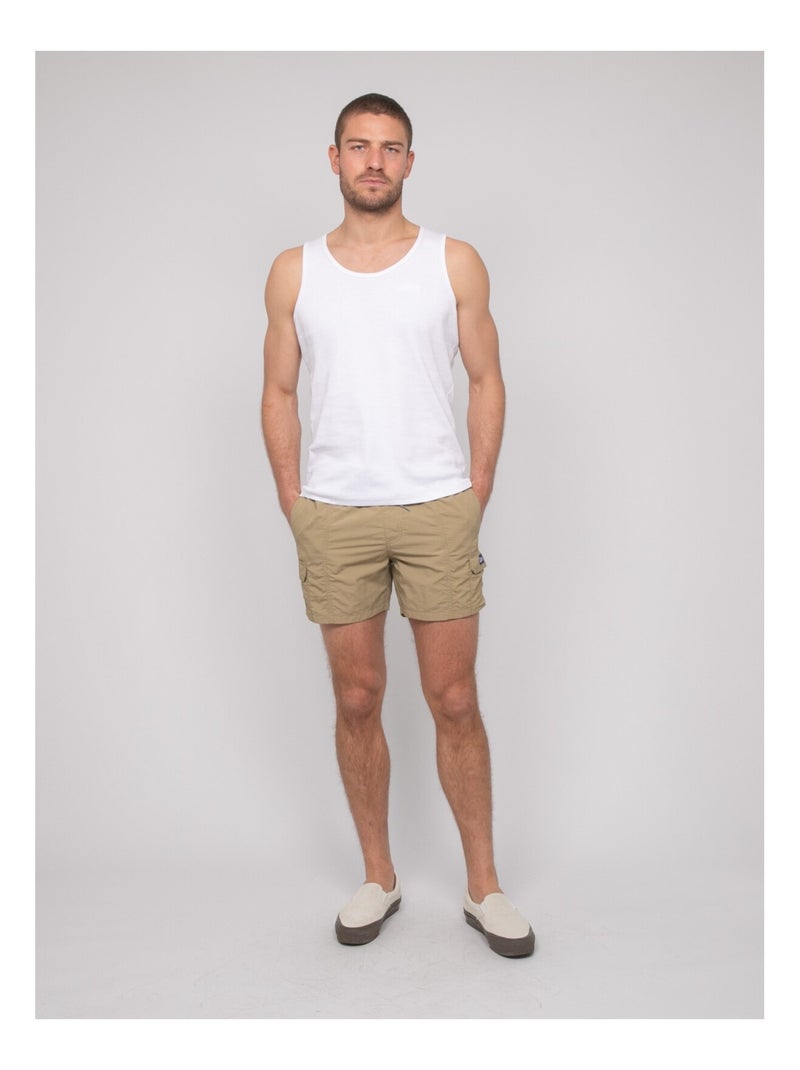 Short de bain battle GADOT Beige - Kiabi