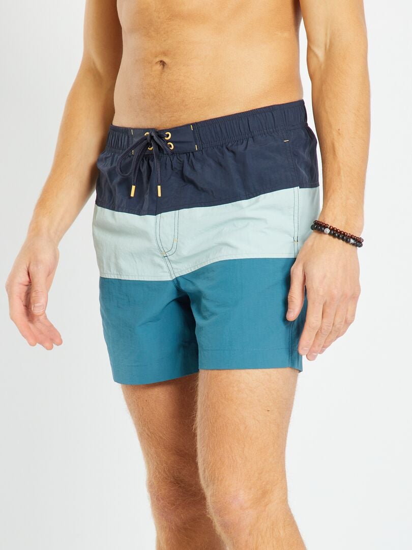 Short de bain Bleu - Kiabi