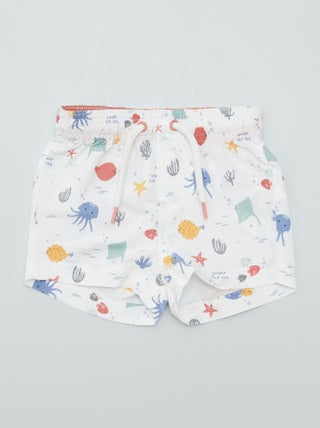Short de bain fantaisie