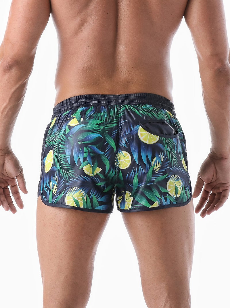 Short de bain fruits Vert - Kiabi