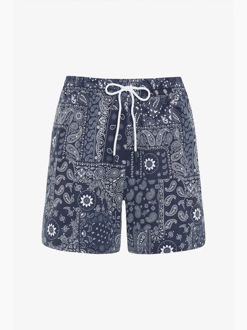 Short de bain homme à motif ethnique paisley penti - Kiabi