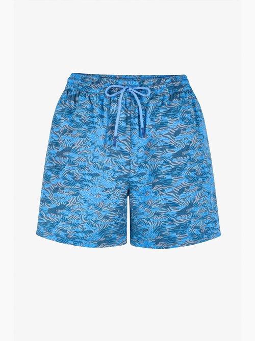 Short de bain homme ceinturé à imprimé camouflage zèbre profond penti - Kiabi Short de bain homme ceinturé à imprimé camouflage zèbre profond penti - Kiabi