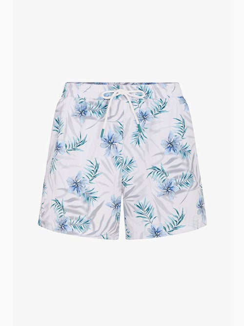 Short de bain homme fleuri penti - Kiabi Short de bain homme fleuri penti - Kiabi