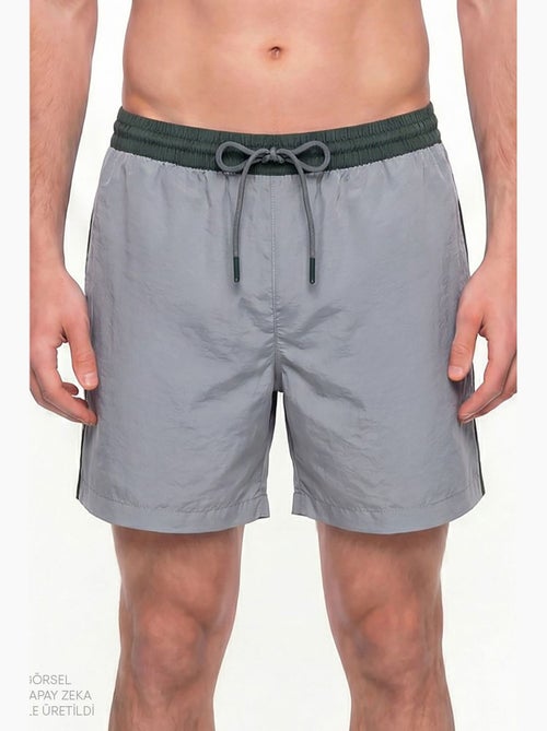 Short de bain homme lagos smoky penti - Kiabi Short de bain homme lagos smoky penti - Kiabi