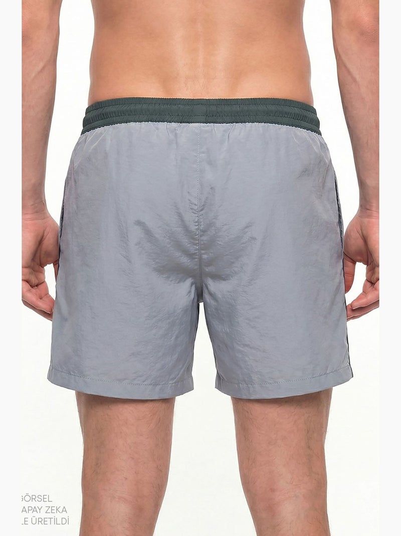 Short de bain homme lagos smoky penti Gris - Kiabi