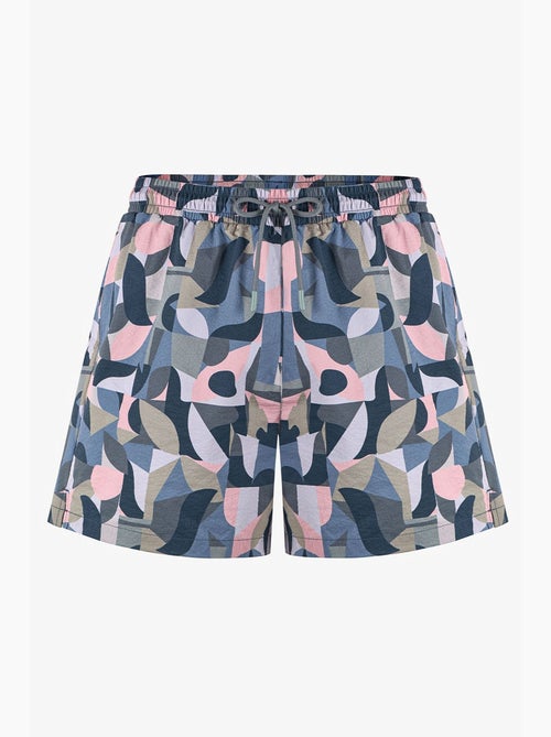 Short de bain homme mindfulness pattern penti - Kiabi Short de bain homme mindfulness pattern penti - Kiabi