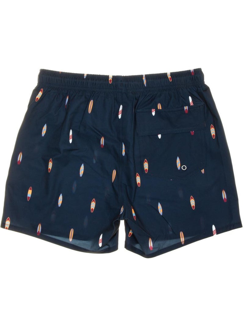 Short de bain Homme Sun project Bleu Multicolore - Kiabi