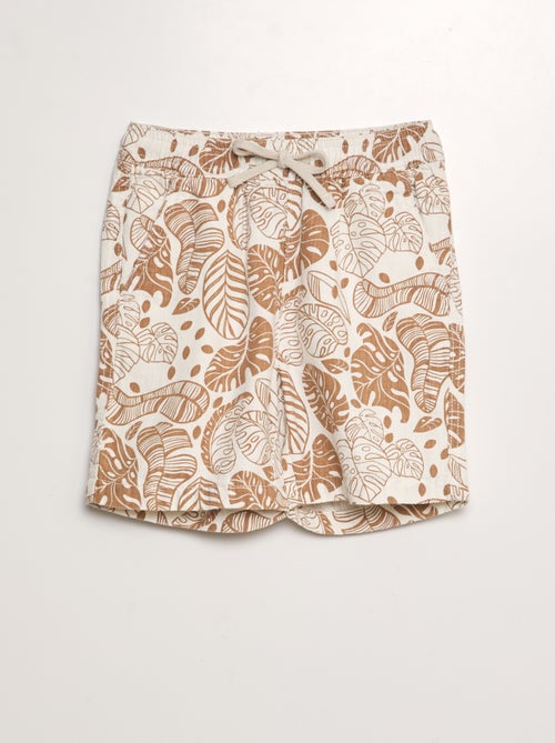 Short de bain imprimé - Kiabi
