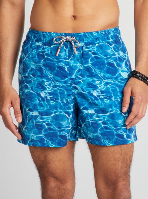 Short de bain imprimé - Kiabi