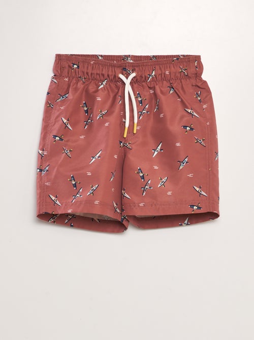 Short de bain imprimé - Kiabi