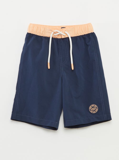 Short de bain long dégradé - Kiabi