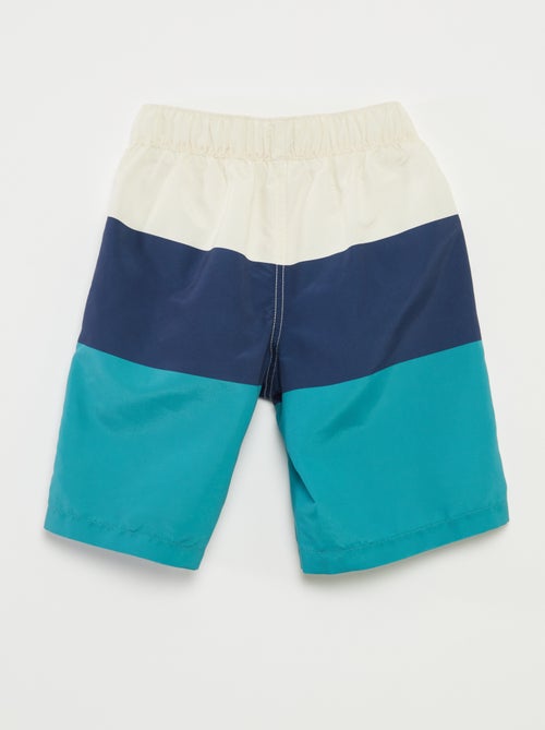 Short de bain long dégradé - Kiabi