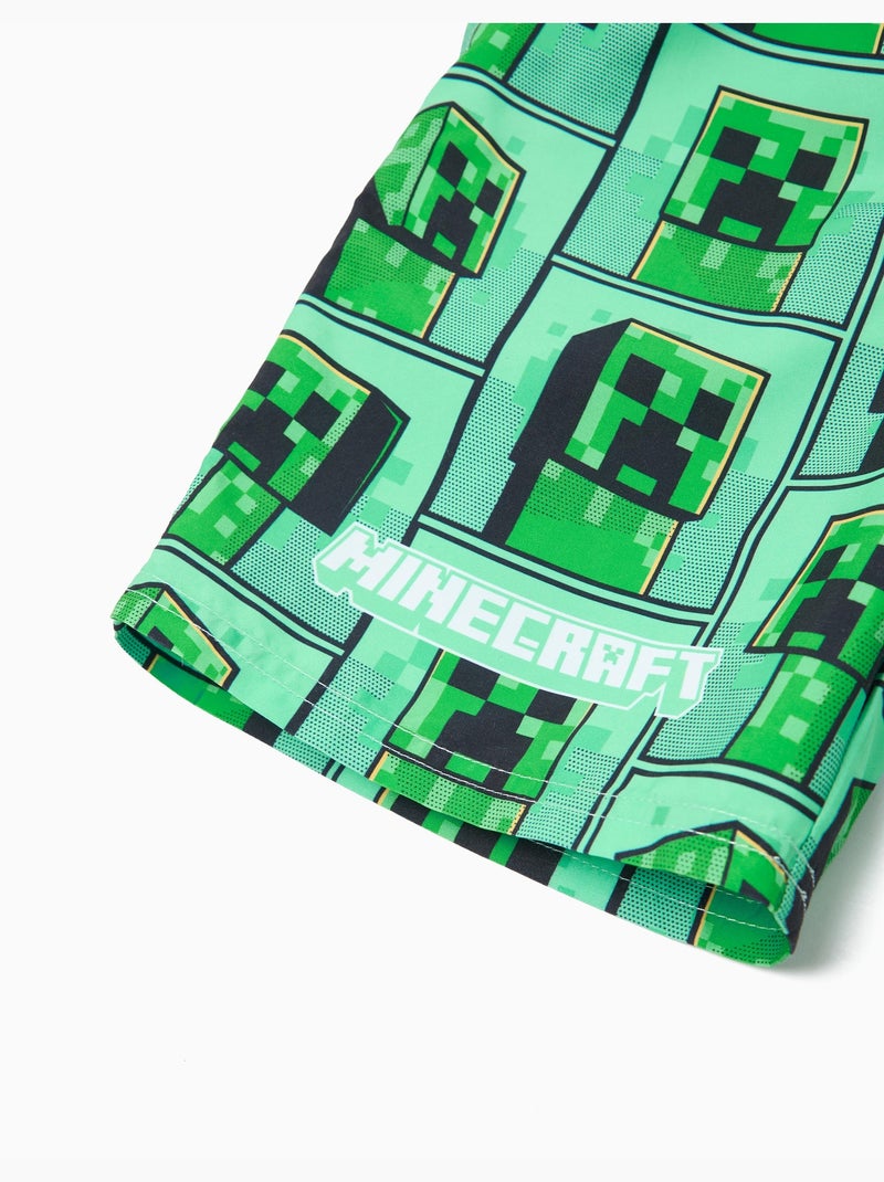 Short de bain 'minecraft', mo fashion Noir - Kiabi