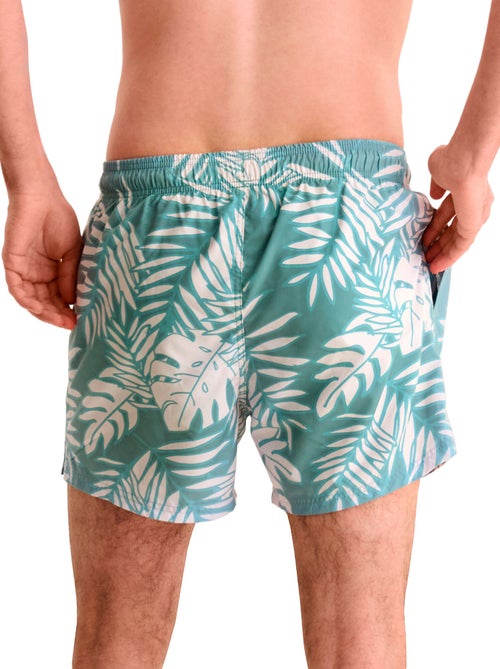 Short de bain palmier men swimwear - Kiabi