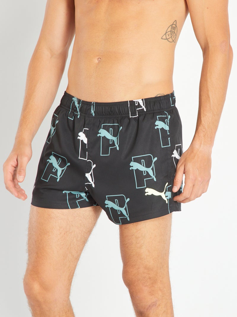Short de bain 'PUMA' Noir - Kiabi