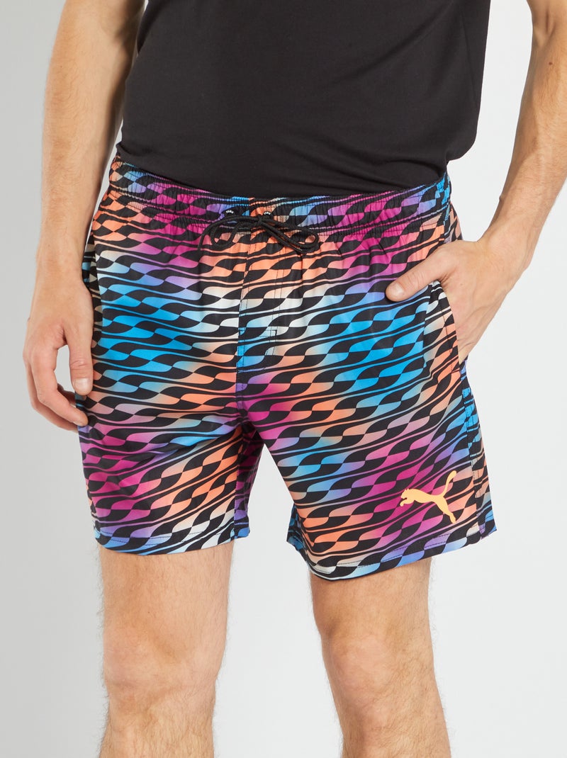Short de bain 'Puma' Noir - Kiabi