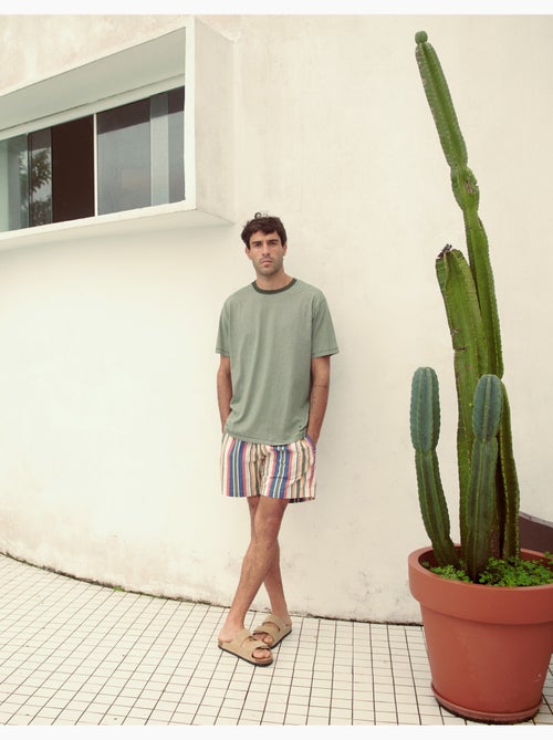 Short de bain rayé, MO Fashion - Kiabi Short de bain rayé, MO Fashion - Kiabi