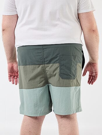 Short de bain tricolore