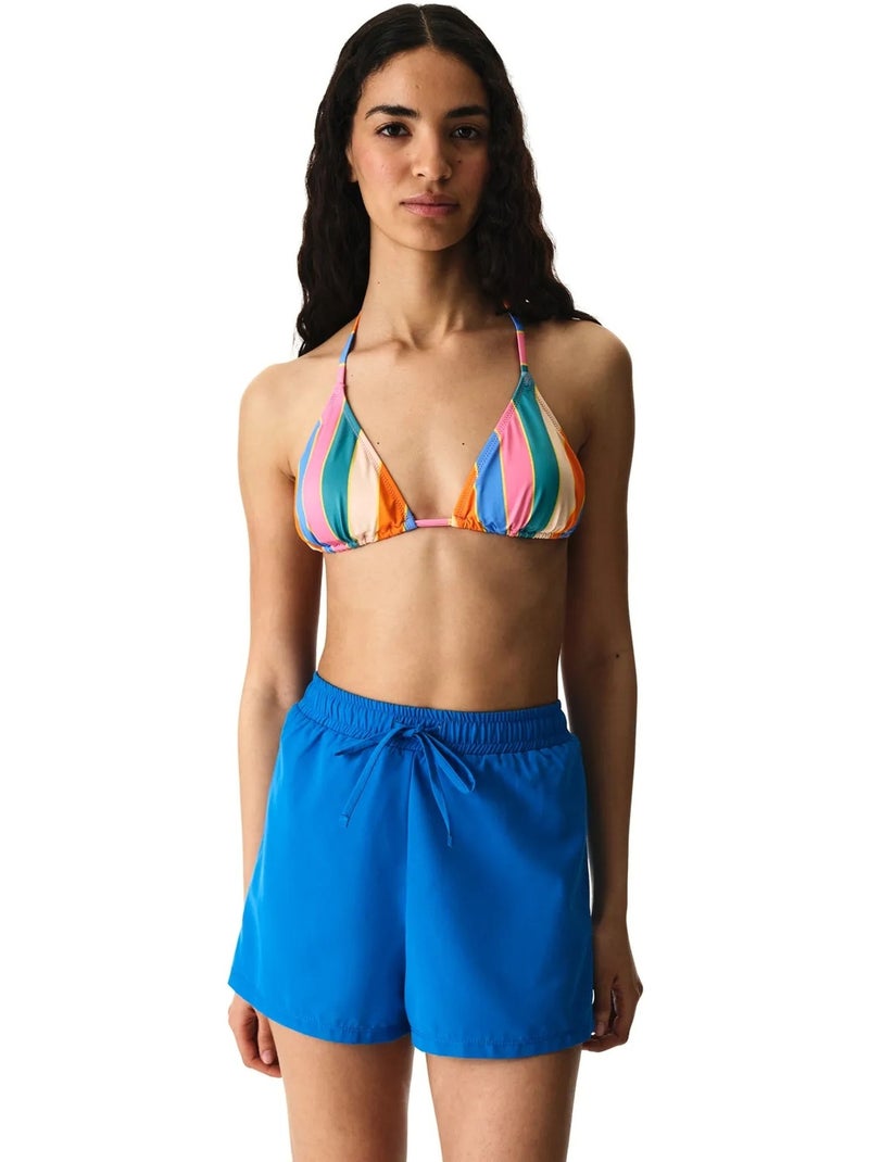 Short de bain trim homme penti Bleu cobalt - Kiabi