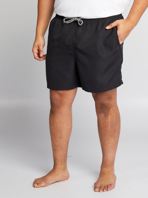 Short de bain uni - Kiabi