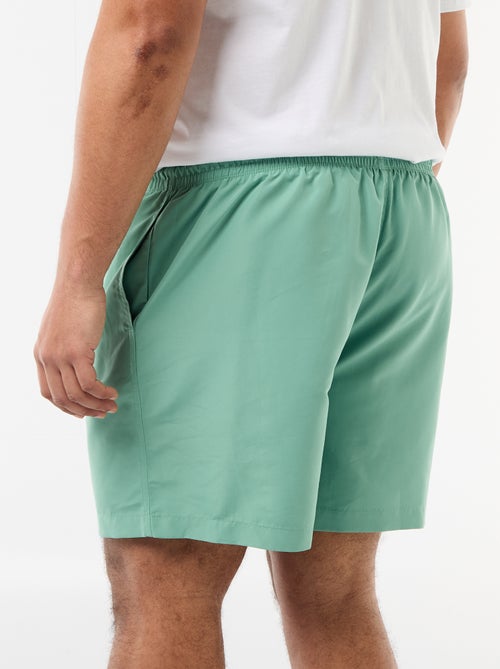Short de bain uni - Kiabi