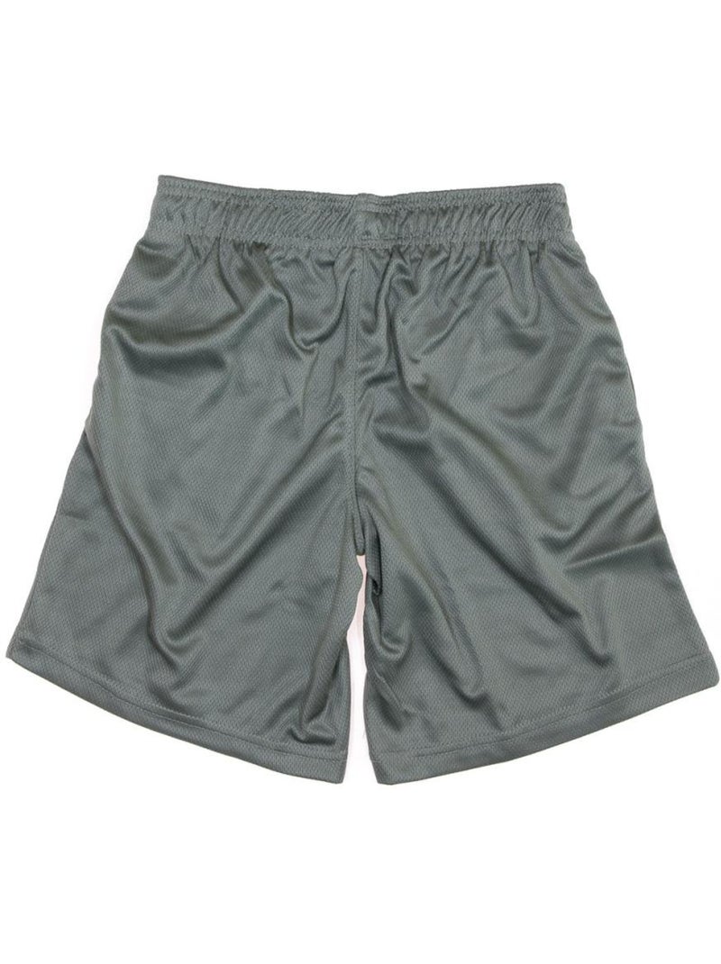 Short de Basketball Enfant Reebok Gris Argenté - Kiabi