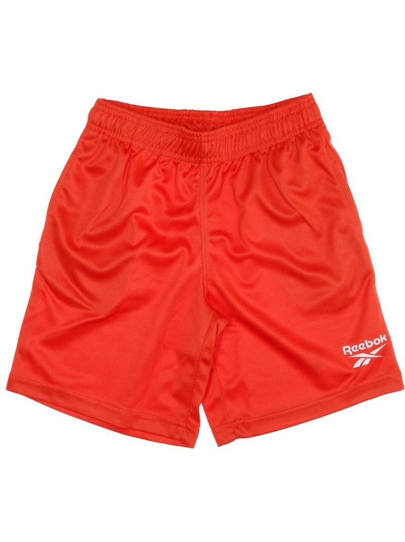 Short de Basketball Enfant Reebok Rouge - Kiabi