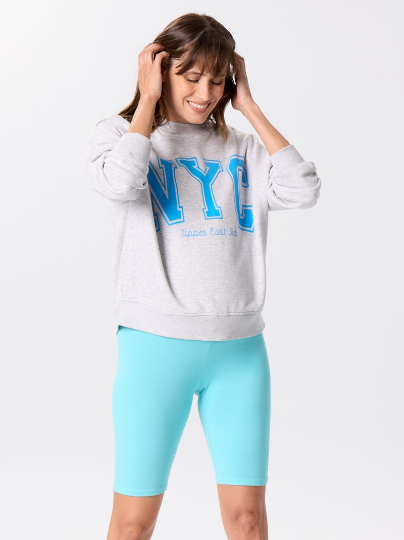 Short de cycliste de grossesse Bleu - Kiabi