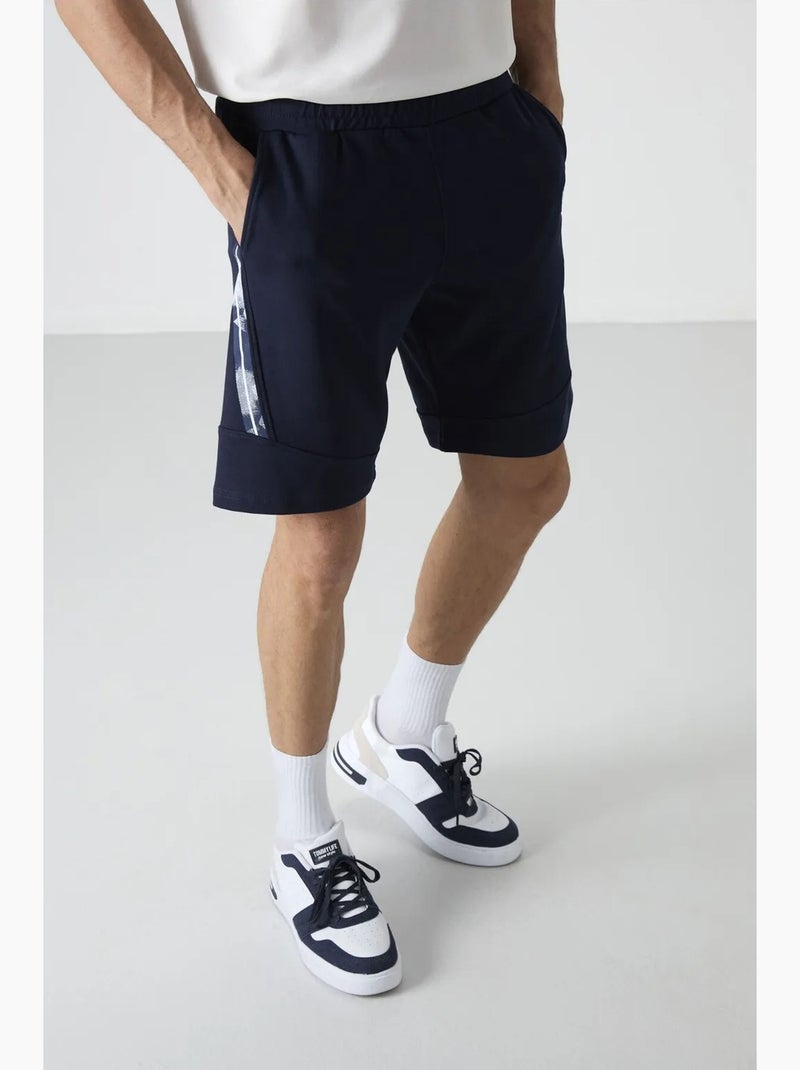 Short de jogging à enfiler tommy Bleu marine - Kiabi