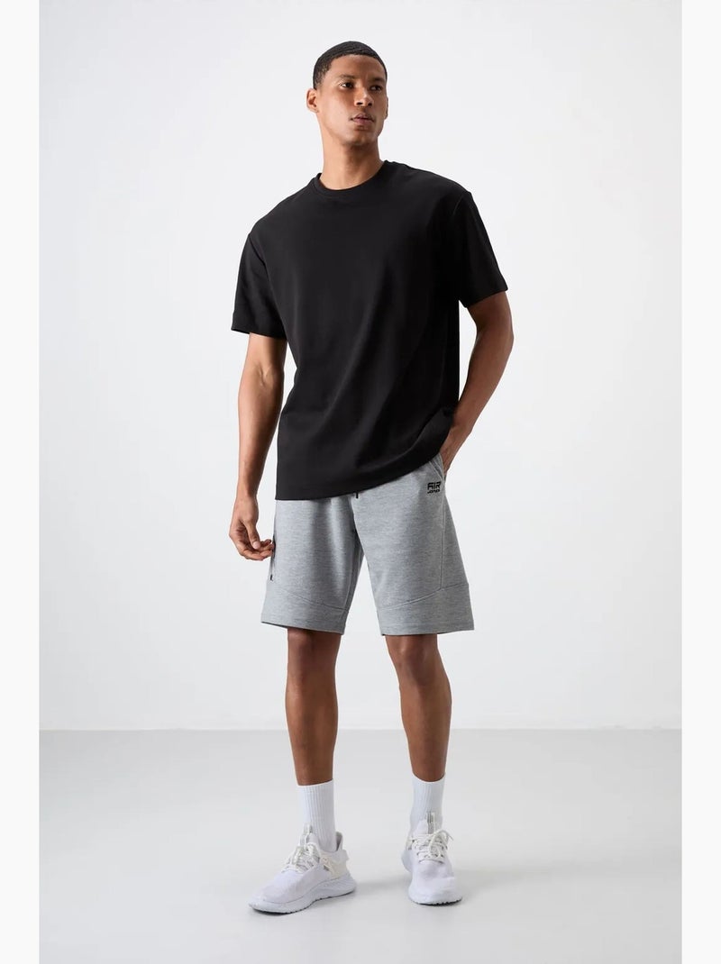 Short de jogging à enfiler tommy Gris clair - Kiabi
