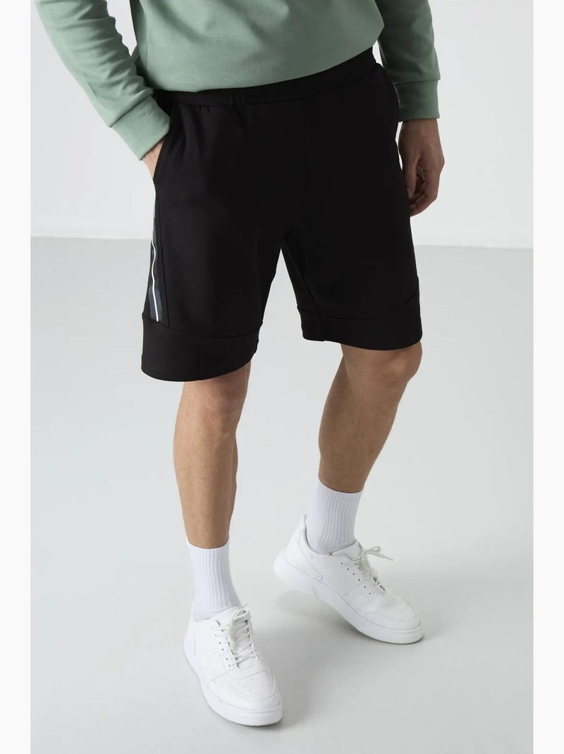 Short de jogging à enfiler tommy Noir - Kiabi