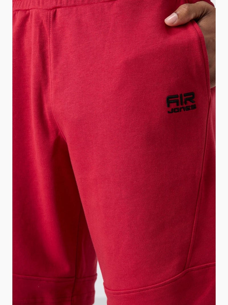 Short de jogging à enfiler tommy Rouge - Kiabi