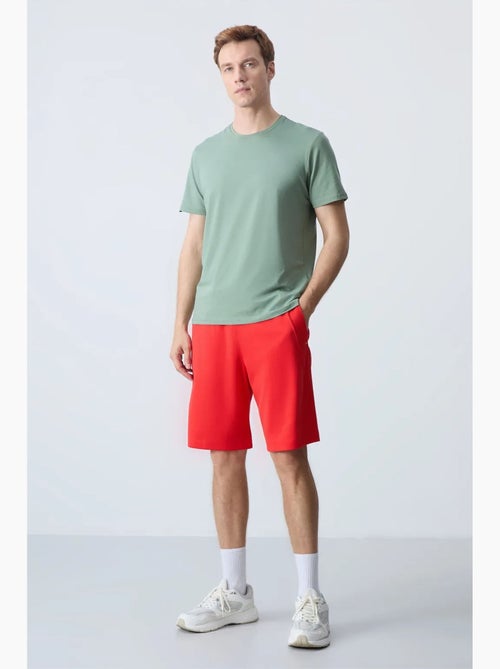 Short de jogging coton mélangé tommy - Kiabi