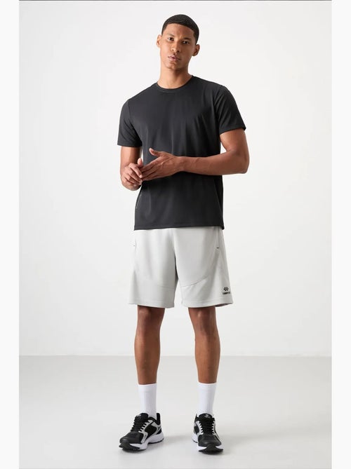 Short de jogging uni maille tommy - Kiabi