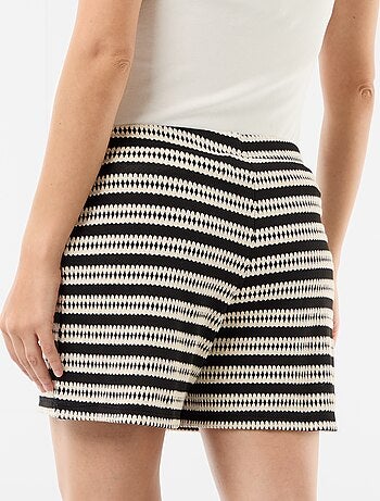 Short de maternité en crochet