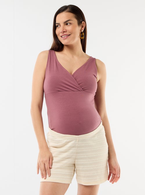 Short de maternité en crochet - Kiabi