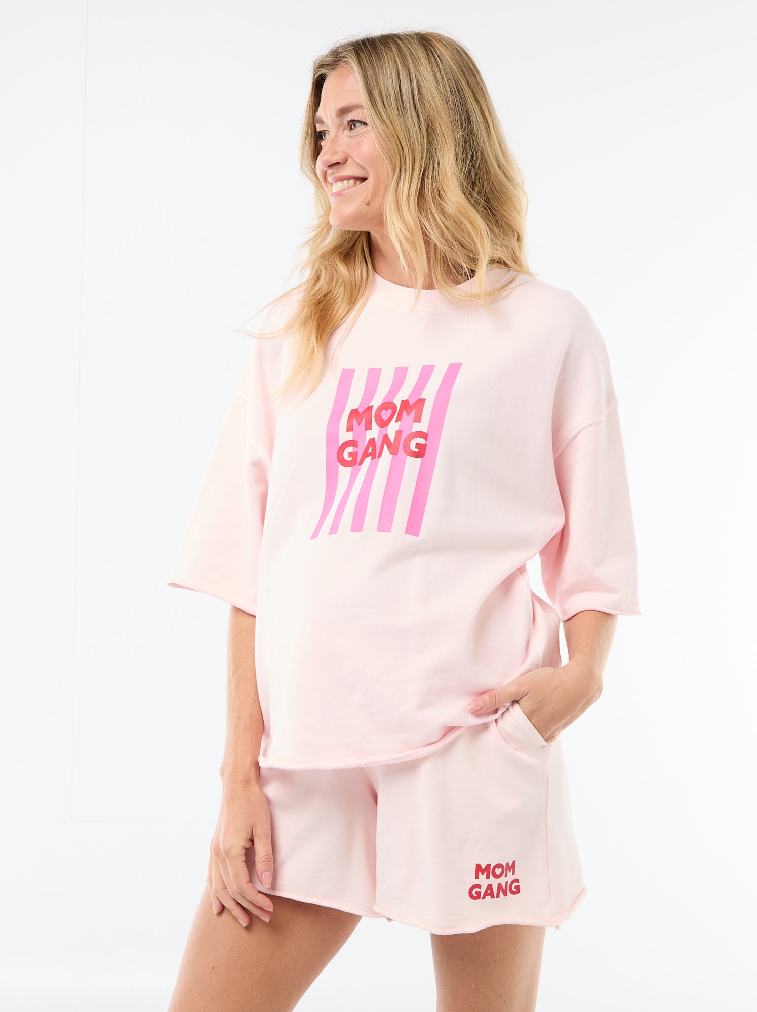 Short de maternité en French Terry